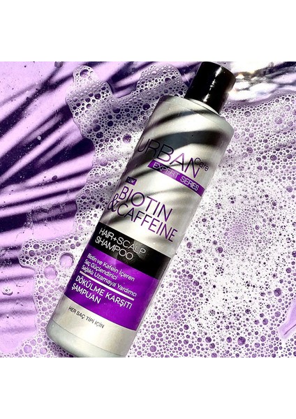 Expert Biotin Ve Kafein Şampuan 350 Ml X 4 -Hızlı Uzamaya -Vegan