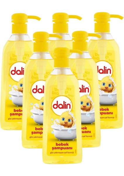 Klasik Bebek Şampuanı 500 ml 6 Adet
