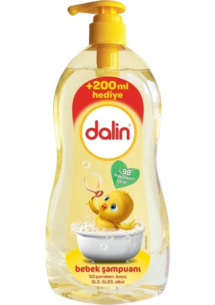 Şampuan 5 Adet 900 ml 700+200 ml