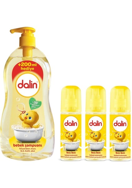 Şampuan Klasik 900 ml Bebek Kolonyası Bıcı Bıcı