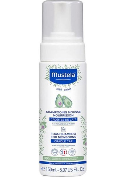 Konak Önleyici Yenidoğan Köpük Şampuanı 150 ml