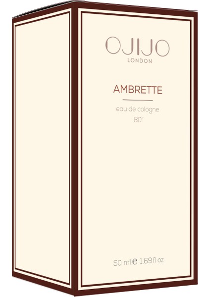 Ambrette Kolonya 50 ml - 80° Eau De Cologne