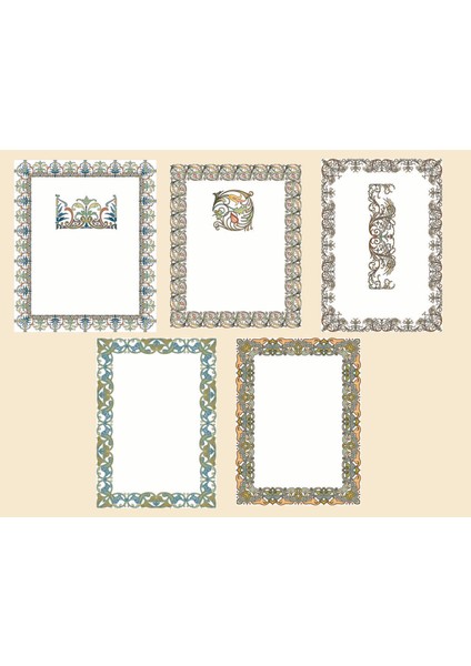 Mektup Kağıdı A4 - 21X29 cm - 5 Adet