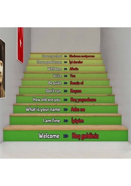 Ingilizce - Merdiven Giydirme - Mg102