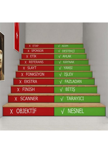 Ingilizce - Merdiven Giydirme - Mg210