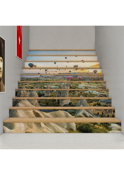 Kapadokya- 3 Boyutlu Merdiven Giydirme - Mg269
