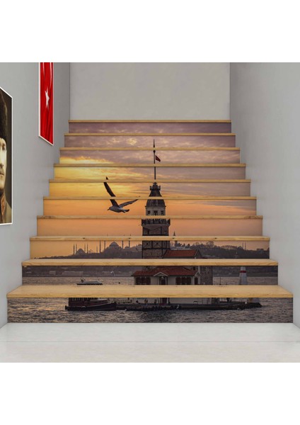 Kız Kulesi - 3 Boyutlu Merdiven Giydirme - Mg306
