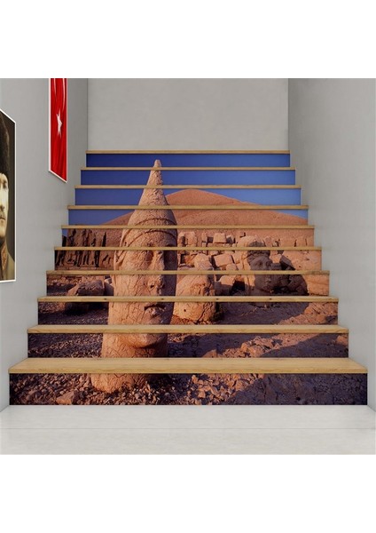 Nemrut Dağı - 3 Boyutlu Merdiven Giydirme - Mg275