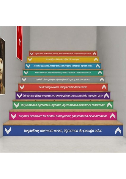 Öğretmen - Merdiven Giydirme - Mg213