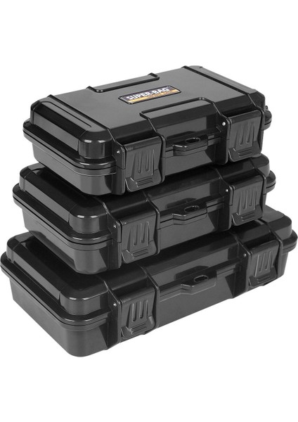 3 Adet Orta Suya Da Lı Siyah Saklama Kutusu Süngersiz - SF-1690B-3 indirimleri