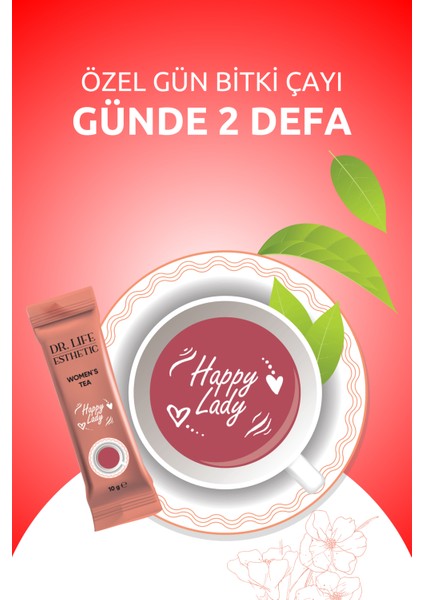 Happy Lady Civan Perçemli Özel Gün Bitki Çayı