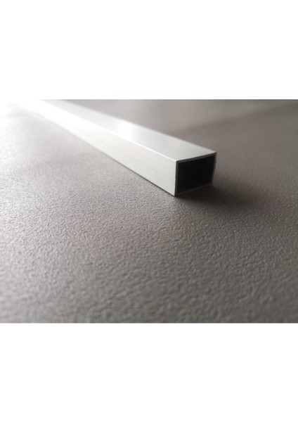 Alüminyum Kutu Profil Alüminyum Dikdörtgen Kare Profil (6mt) 17X25MM