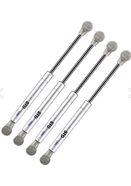 Dolap Kapak Pistonu Mutfak Dolabı Kapağı Gazlı Amortisörlü Piston 100N / 25CM (4 Adet)
