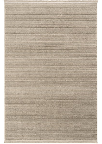 Newyork 3102 Vizon Yumuşak Tuşeli Halı Kilim Salon Koridor Kesme Yolluk Dokuma Makine Halısı