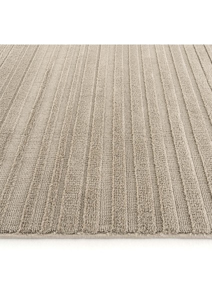 Newyork 3102 Vizon Yumuşak Tuşeli Halı Kilim Salon Koridor Kesme Yolluk Dokuma Makine Halısı