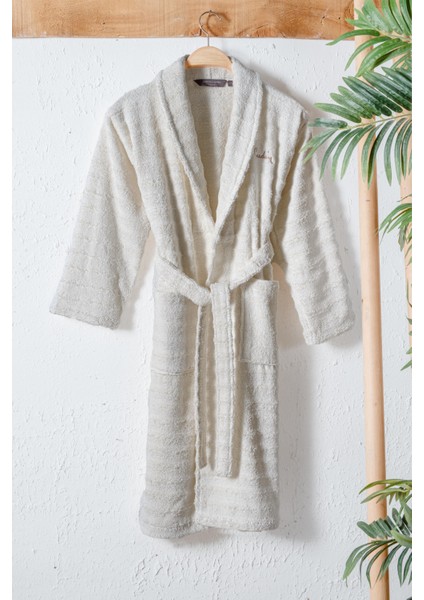 Soft Bornoz Harmony Ekru