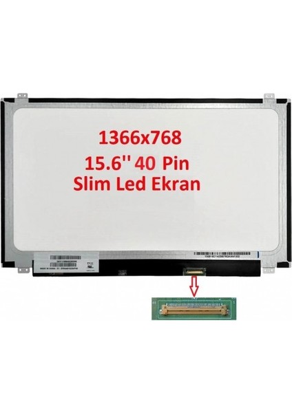 Sony Vaio SVF1521A1EW Slim,sony Vaio SVF1521A1EB Slim Notebook LCD Ekran 15.6'';SLIMLED Parlak
