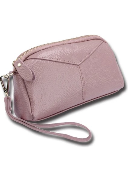 Gerçek Deri Kadınlar Cüzdanlar Brand Teşkilat Yüksek Kaliteli Telefon Kartı Holder Uzun Lady Purse (Yurt Dışından)