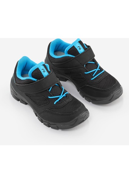 Quechua Çocuk Cırt Cırtlı Outdoor Ayakkabı - Siyah - 24 / 34 - NH100 fırsatları