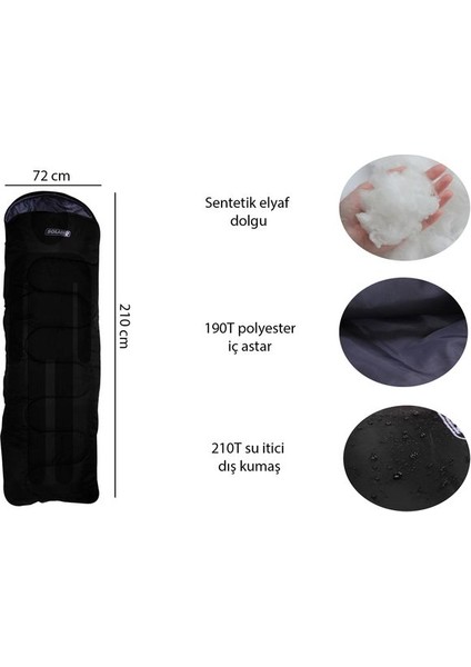 -20 Derece Uyku Tulumu Kamp, Outdoor, Av , Balık , Festival indirimleri