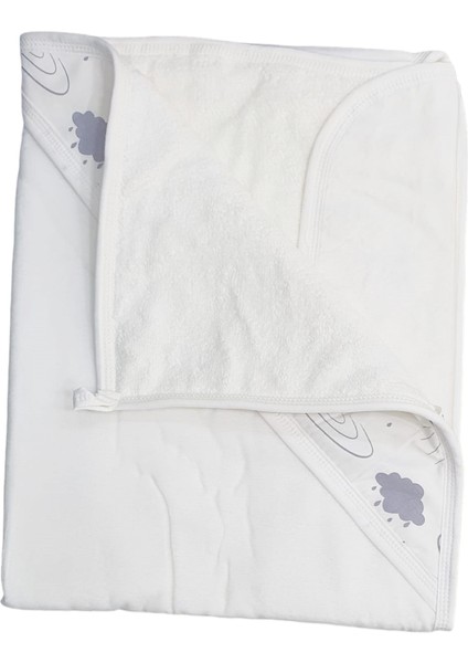 Tülbentli Bebek Banyo Havlusu Şemsiye Desen 75X85 cm fiyatları