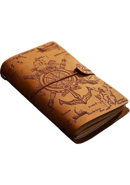 Vintage Korsan Tarzı Defter (Yurt Dışından)