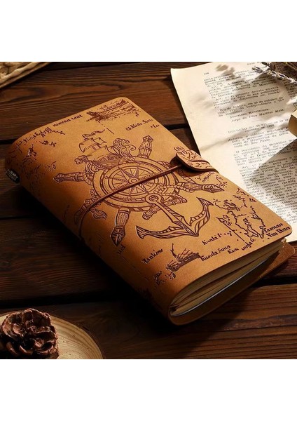 Vintage Korsan Tarzı Defter (Yurt Dışından) fırsatları