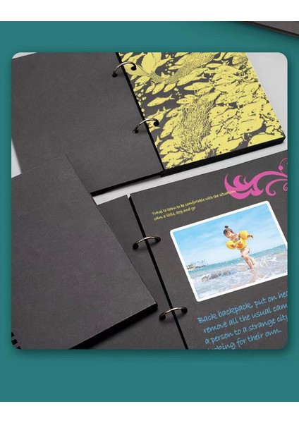 Al Yeşil Siyah Kart Stoğu Flipbook Sanat Malzemeleri (Yurt Dışından) fiyatları