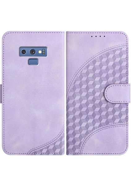 Samsung Galaxy Not 9 Deri Manyetik TeIefon Kılıfı (Yurt Dışından)