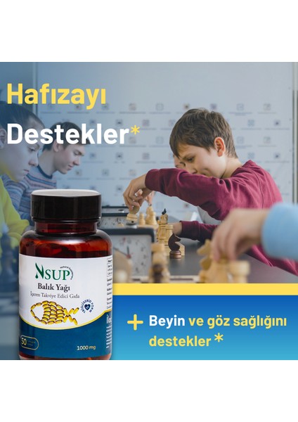 Omega 3 Balık Yağı (Epa/Dha) 1000 Mg 50 Softjel