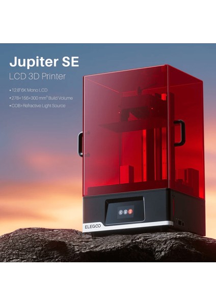 Jupiter Se Reçine 3D Yazıcı