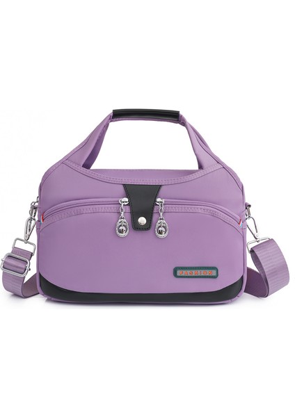 Moda Basit Gündelik Çok Yönlü Oxford Omuz Çantası (Yurt Dışından)