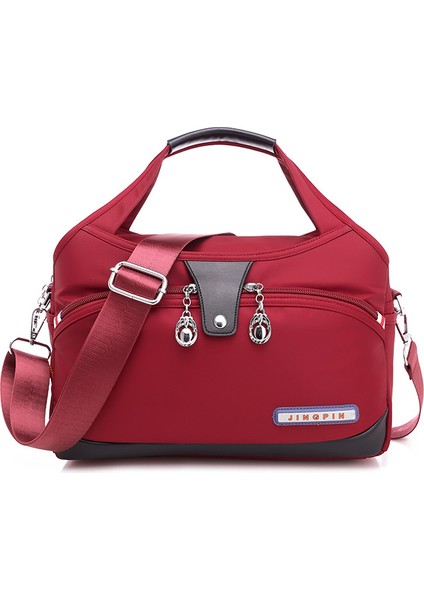 Moda Basit Gündelik Çok Yönlü Oxford Omuz Çantası (Yurt Dışından)