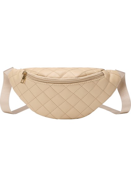 Rahat Tüm Maç Göğüs Çantası Çapraz Kadın Çantası-Bej (Yurt Dışından)