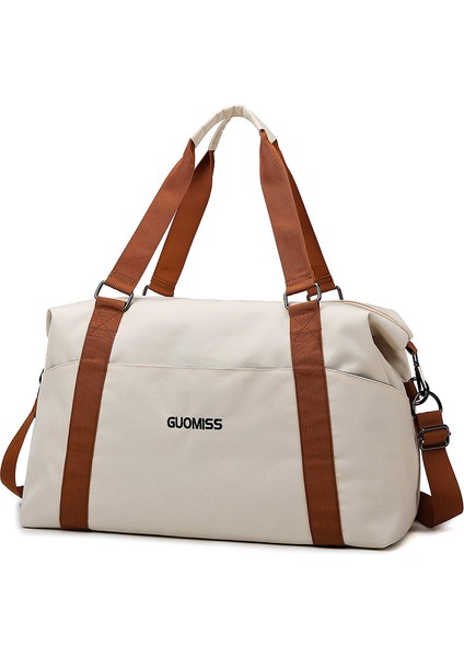 Bayanlar Büyük Kapasiteli Taşınabilir Su Geçirmez Aşınmaya Dayanıklı Hırsızlık Önleyici Seyahat Çantası (Yurt Dışından)