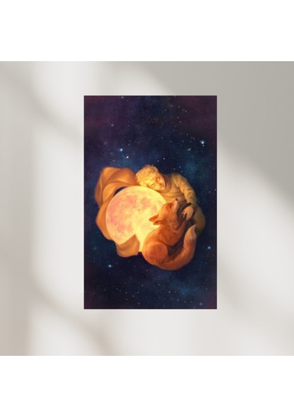 Sayılarla Boyama Seti Küçük Prens-1 40X50 cm