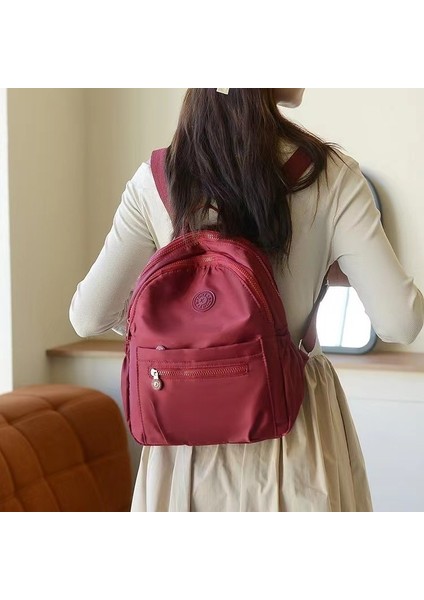 Kore Tarzı Moda Oxford Kumaş Hafif Basit Sırt Çantası Öğrenci Basit Tuval Okul Çantası Sırt Çantası (Yurt Dışından)