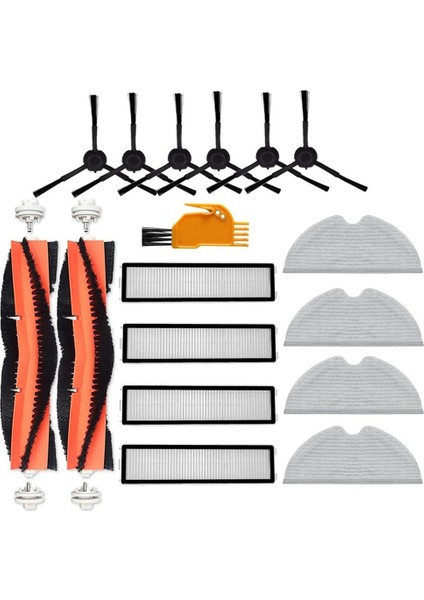 Dreame D9 D9 Max L10 Pro Elektrikli Süpürge Aksesuarları, Ana Fırçalar, Yan Fırçalar, Filtreler, Mendiller Için Yedek Parçalar (Yurt Dışından)