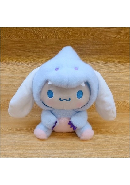 Shun Shop 23 cm Karikatür Doldurulmuş Hayvanlar Kuromi Melody Cinnamoroll Peluş Oyuncak Anime Kawaii Sevimli Yumuşak Peluş Yatıştırmak Kız Bebek Oyuncakları Hediyeler (Yurt Dışından)