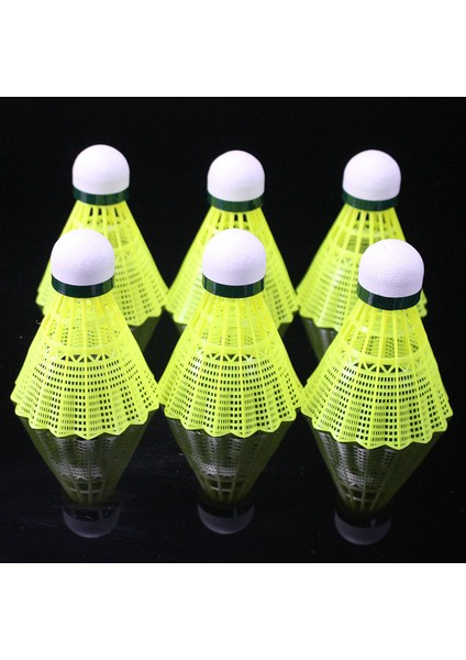 Dayanıklı Naylon Plastik Badminton 6'lı Paket (Yurt Dışından)