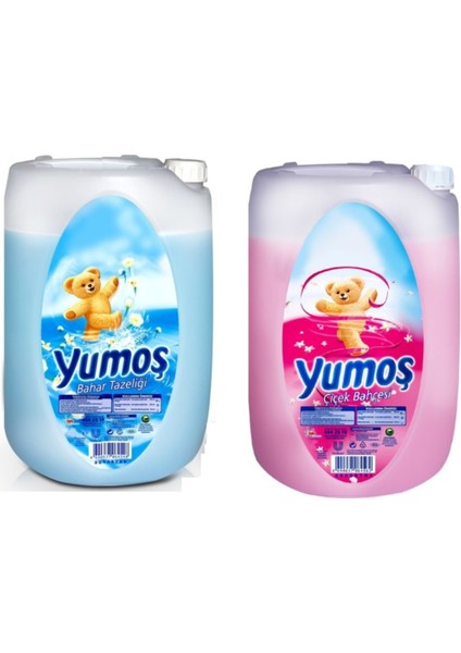 Çamaşır Yumuşatıcı Bahar Tazeliği + Çiçek Bahçesi 5 Litre + 5 Litr