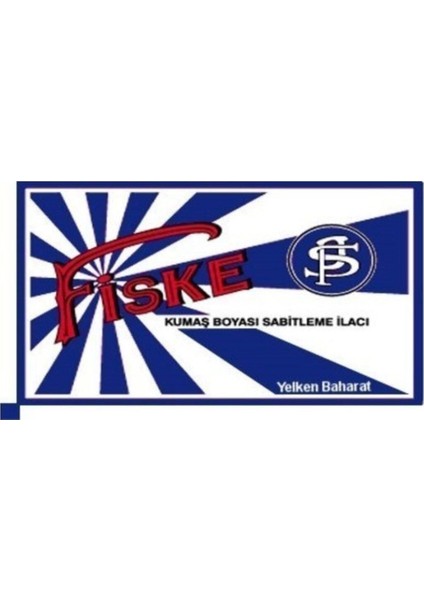 Boya Kumaş Boyası Siyah 2 Paket+Fiske Sabitleme 1paket