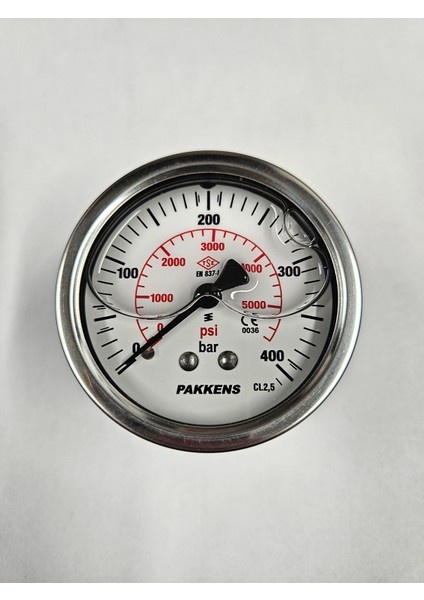 Çap 63 Arkadan Gliserinli Manometre - Pakkens