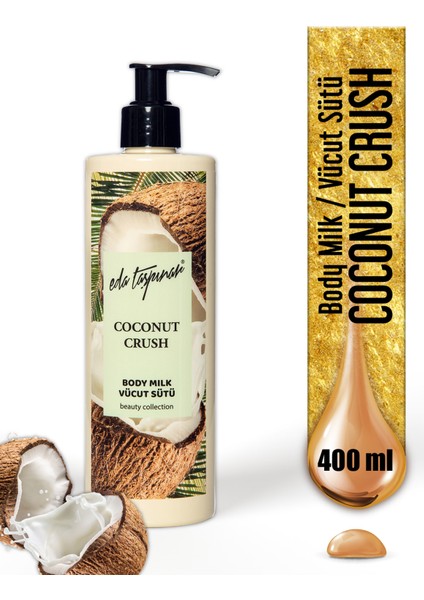 Coconat Crush Body Milk 400 ml