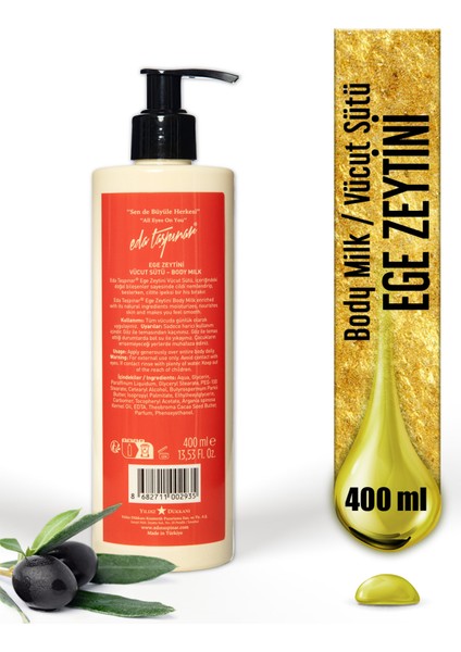 Ege Zeytini Body Milk - 400 ml