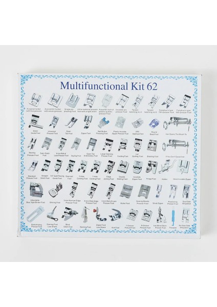 Ayak 32PCS Tarzı Basın Dikiş Makinesi Baskı Ayağı Aksesuarları Ev Overlok Zip Oluk Stor Perde Şarkıcı Brother ve Için (Yurt Dışından) modelleri