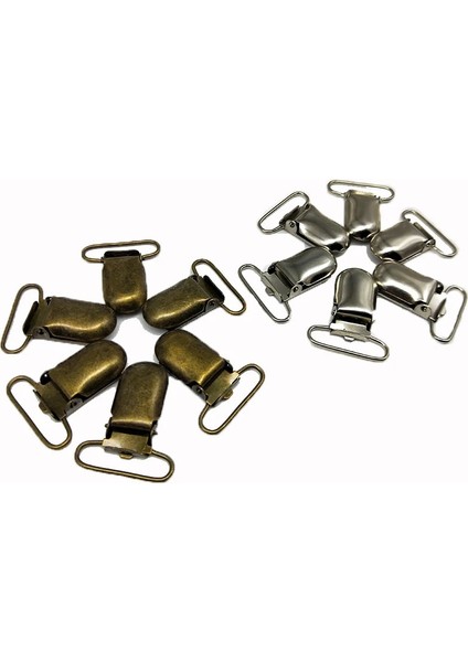 Bronz Tarzı Sillverbronze Metal Kanca Bebek Emzik Tutucu Klipler Askı Klipsi Bebek Ribbolot Için Emzik Klipleri 1 '' 25MM (Yurt Dışından) fırsatları
