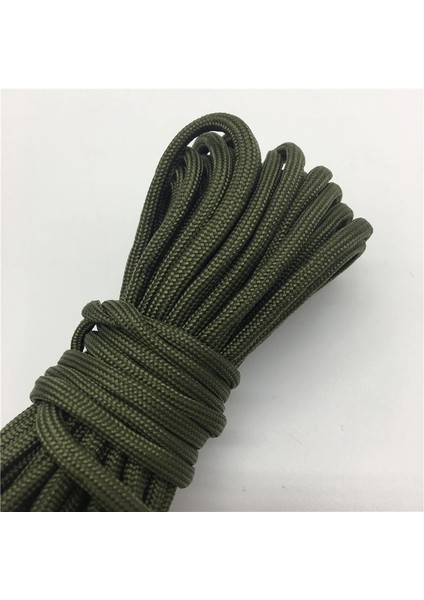 Ordu Yeşili Tarzı 10 Yards Paracord Araküt Kordon Ipi Halat Mil Spec Tip Iıı 7 Strand Tırmanma Kampı Hayatta Kalma Ekipmanları Dıy Paracord (Yurt Dışından)
