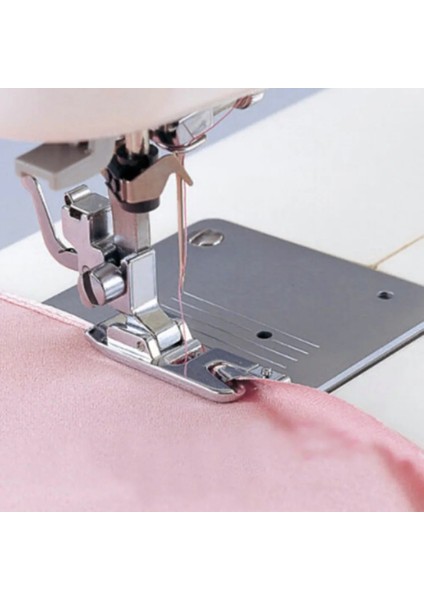 Haddelenmiş Hem Ayak Brother Janome Singer Gümüş Bernet Metal Ayak Patchwork Hem Ayak Dikiş Makinesi Aksesuarları Araçları (Yurt Dışından)