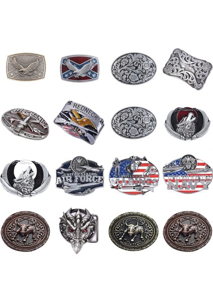 Pirinç Tarzı Lüks Kartal Metal Serin Kemer Tokaları Adam Unisex Batı Moda Toka Cowboys Cowgirls Paracord Toka 1 Adet (Yurt Dışından) fiyatları